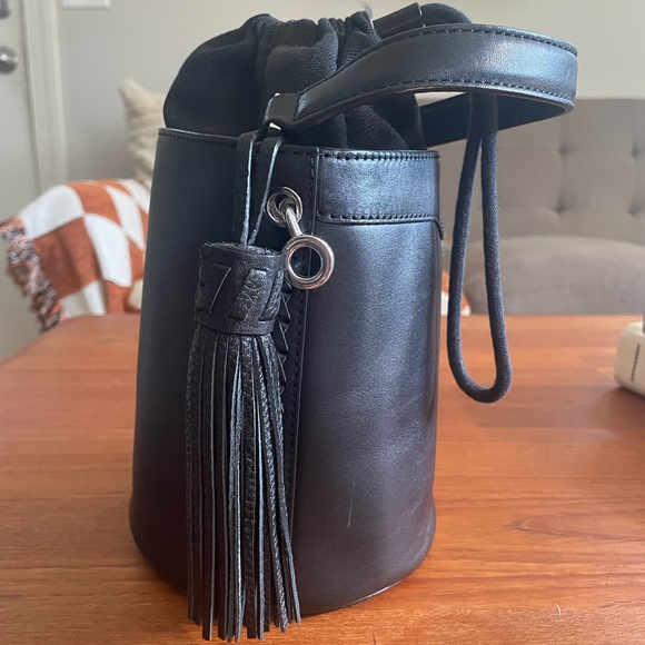 Rebecca Minkoff Mini Black Bucket Bag - Picture 3 of 8